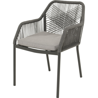 Akita dining tuinstoel grijs
