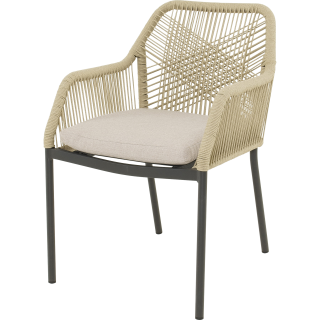 Akita dining tuinstoel beige