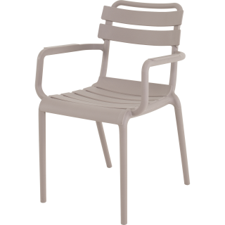 Torino dining tuinstoel taupe