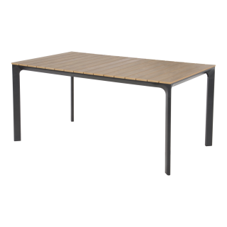 Tafel Arezzo Antraciet 160x90cm