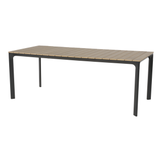 Tafel Arezzo Antraciet 200x90cm
