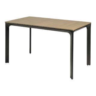 Tafel Arezzo Antraciet 130x70cm