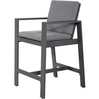 Malibu barstoel antraciet