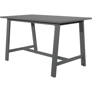 Bartafel Malibu Antraciet 180x94cm