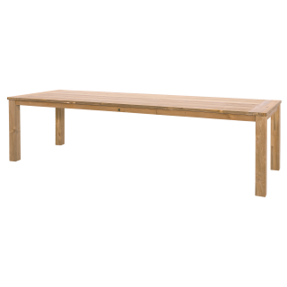 Teak Nature Tuintafel 8 personen 300x100cm