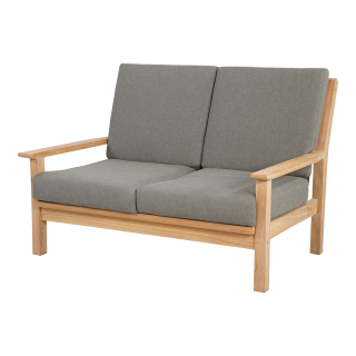 Bali loungebank teak 2 personen 124cm