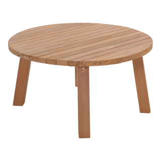 Teak Nature loungetafel Ø80x40cm