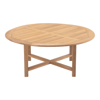 Teak Nature Tuintafel 6 personen Ø180cm