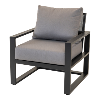 Tormenta loungestoel grijs