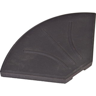 Betonplaat voor zweefparasol | 20kg zwart