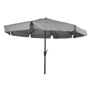 Libra stokparasol verstelbaar | Ø300cm grijs | UV30+ zonbescherming