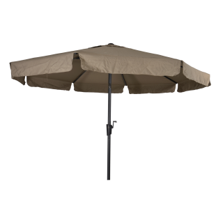 Libra stokparasol verstelbaar | Ø300cm taupe | UV30+ zonbescherming