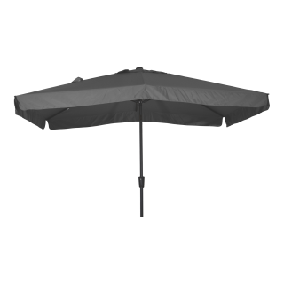 Libra stokparasol verstelbaar | 200x300cm grijs | UV30+ zonbescherming
