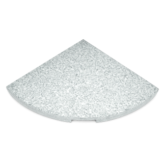 Granietplaat voor zweefparasol | 25kg grijs