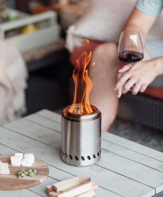 Lume tafelhaard | Small | RVS